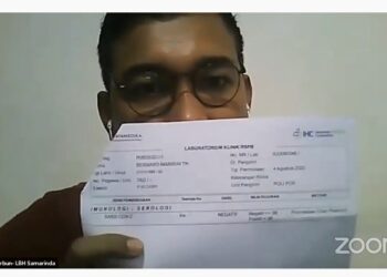 Aktivis di Samarinda Diduga Positif Covid-19 Uji Swab Tandingan, Ini Hasilnya