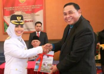 Neni Ajak Warga Bontang Doakan Adi Darma Cepat Sembuh