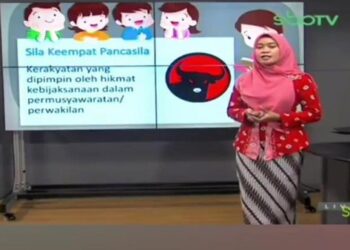 Viral, Logo PDIP jadi Materi Pelajaran Pancasila saat Belajar Daring