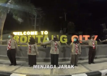 VIDEO: Diskes Bontang Kampanyekan Protokol Kesehatan dengan Lagu Padi Reborn