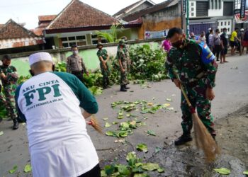 Bekas Markas FPI di Samarinda Kaltim sudah Kosong