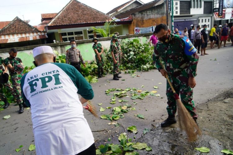 Bekas Markas FPI di Samarinda Kaltim sudah Kosong