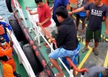 Kapal Tujuan Balikpapan-Palu Karam, 8 ABK Dievakuasi