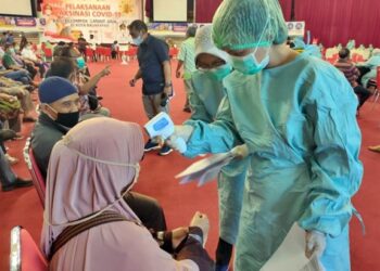 Lansia Balikpapan Diingatkan Wajib Vaksinasi Covid-19 yang Kedua usai 28 Hari