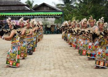 Tari Burung Enggang, Diadaptasi dari Burung Keramat Suku Dayak Kenyah