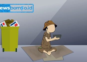 Antisipasi Pengemis, Satpol Berjaga di Persimpangan Jalan