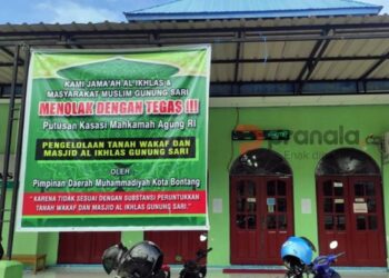 Jalan ke Masjid Al-Ikhlas Ditutup, Nursalam: Itu Masuk Pidana