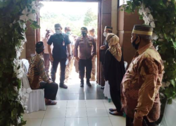 Gelar Resepsi Pernikahan saat PPKM, Satgas Bubarkan Paksa
