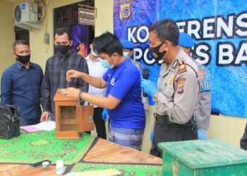 Terekam CCTV, Tiga Kali Curi Kotak Infak Masjid