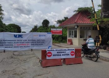 Pengalihan Akses Jalan Guntung-Lok Tuan Disoal Warga