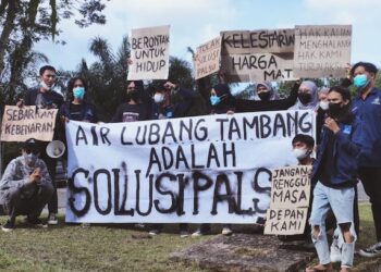 Void Tambang untuk Air Baku, MBB: Solusi Palsu!