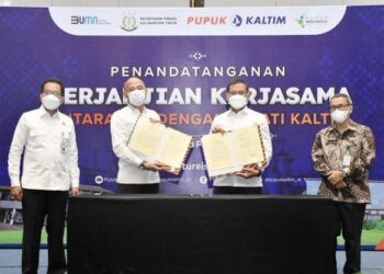 Pupuk Kaltim Gandeng Kejati Kaltim Awasi Distribusi Pupuk Subsidi