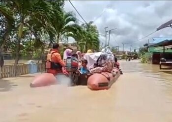 Akses Jalan Sangatta-Bontang Belum Bisa Dilalui