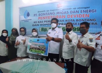 Dua Tahun Absen Akibat Rugi, Tahun Ini PT BME Setor Deviden Rp 1,1 Miliar