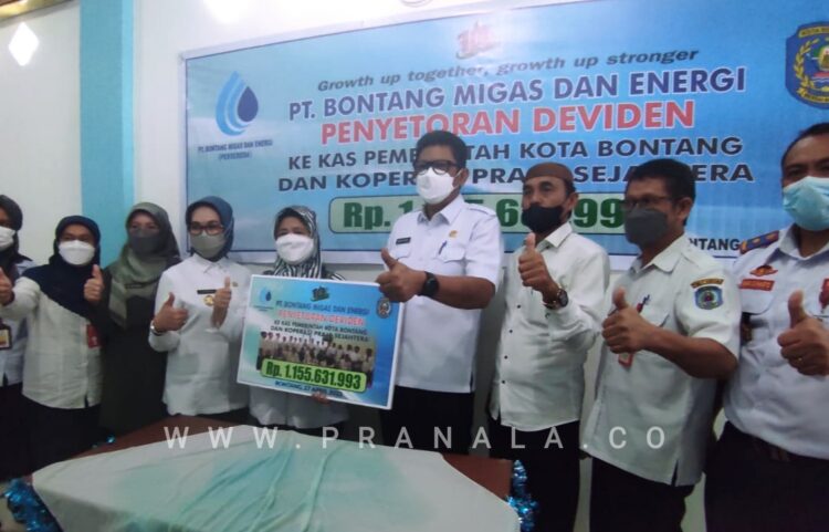 Dua Tahun Absen Akibat Rugi, Tahun Ini PT BME Setor Deviden Rp 1,1 Miliar