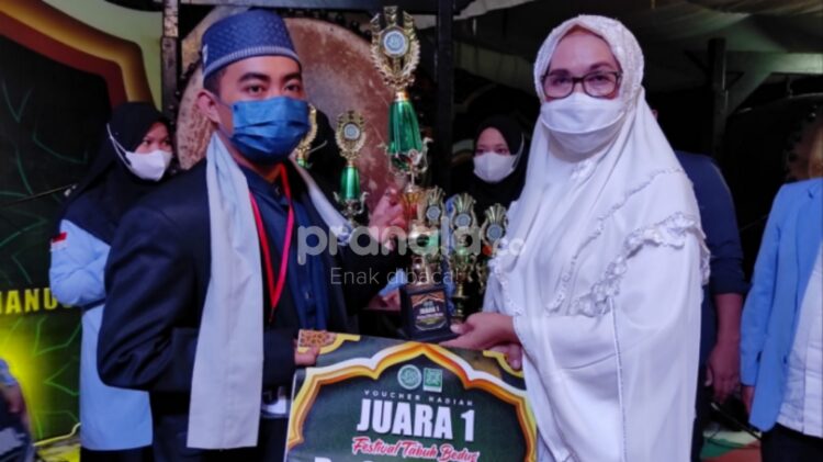 Irma Nurul Iman, Berebas Tengah Pertahankan Juara Festival Tabuh  Beduk
