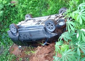 Mobil Berpelat Kaltim Masuk Jurang di Jalur Mamuju-Majene