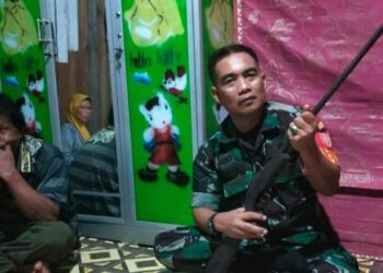 Ketemu Senjata Rakitan saat Mancing, Warga Kutim Ini Serahkan ke TNI