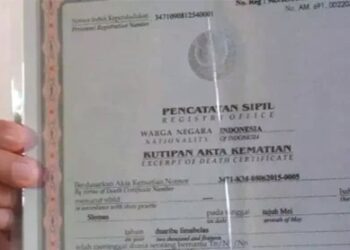Pengurusan Akta Kematian di Kaltim Masih Rendah