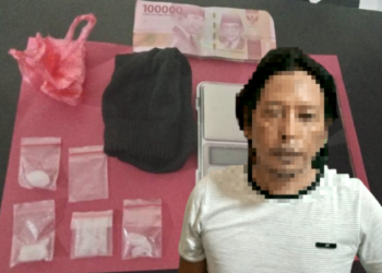 Simpan Sabu di Kaos Kaki, Bandar Narkoba  Diciduk