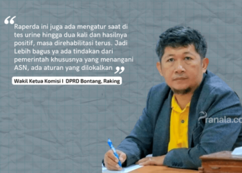 Raperda Narkotika Juga Sasar ASN Bontang