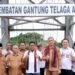 Irwan Fecho Resmikan Jembatan Senilai Rp6,5 Miliar di Kutai Timur