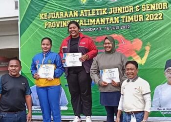 Cabor Atletik Bontang Bidik Enam Medali di Porprov