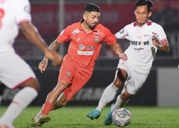 Tundukan Persis 2-1, Borneo FC Perpanjang Rekor Tak Terkalahkan di Kandang