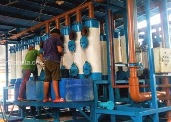 Perawatan WTP Kanaan, Distribusi Air Mulai Normal Besok