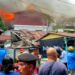 Puluhan Rumah dan Ruko Klandasan Balikpapan Hangus Terbakar
