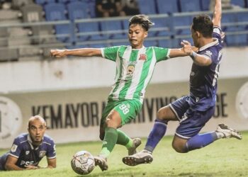 Bekuk Deltras FC 3-1, Persiba Balikapan Melesat ke Puncak Klasemen Liga 2