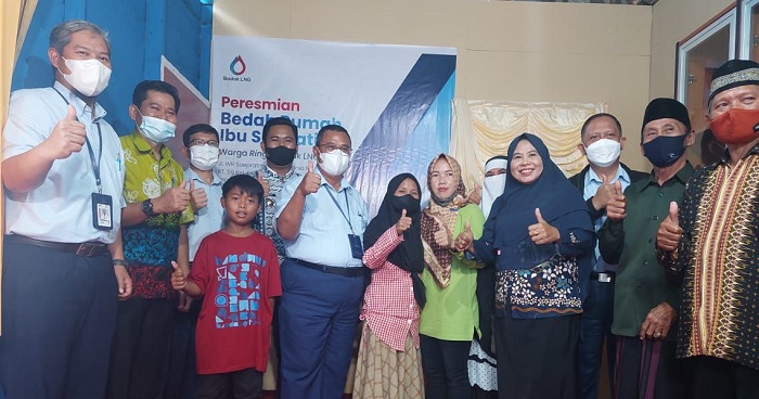 Badak LNG Renovasi Rumah Sumiati, Jadi Tulang Punggung dari Enam Anak