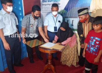 Rumah Warga Kurang Mampu di Berebas Tengah Direnovasi lewat CSR Badak LNG