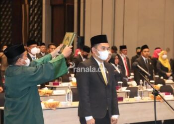 Hasanudin Mas'ud Dilantik sebagai Ketua DPRD Kaltim, Gubernur Isran Masih Anggap Makmur yang Sah