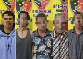 Begadang sambil Main Judi Remi, Lima Nelayan di Muara Badak Masuk Bui