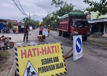 Jalan Rusak KS Tubun Mulai Dikerjakan, Telan Biaya Rp 3,3 Miliar