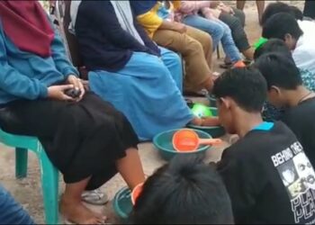 Bolos Sekolah Pesta Miras, 9 Pelajar di Balikpapan Dihukum Cuci Kaki Orangtua