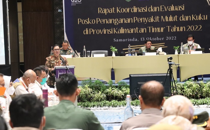 7 Daerah di Kaltim Masuk Zona Merah Penyakit Mulut dan Kuku