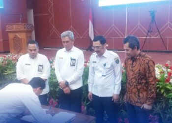 Kutim Launching Renaksi dan Penandatanganan Komitmen Bersama SP4N Lapor!