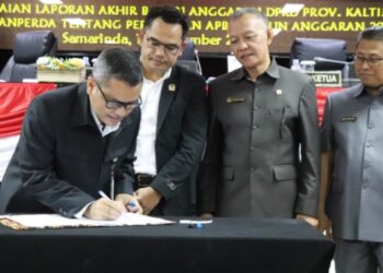 Pemprov dan DPRD Kaltim Setujui Rancangan Perubahan APBD TA 2022 Sebesar Rp14,87 Triliun