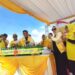 Stadion Langlang Menguning, Ribuan Warga Bontang Ramaikan HUT ke-58 Golkar, Andi Faiz: Waktunya Panasi Mesin Partai
