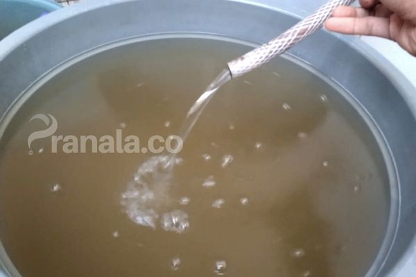 Dikeluhkan Warga, Air PDAM di Tanjung Laut Keruh