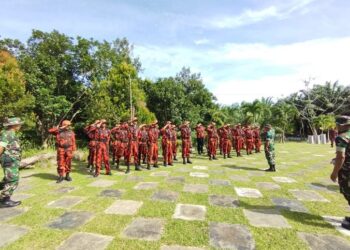 TNI/Polri Latih 50 Kader MPC PP Bontang