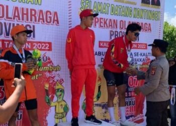 Balap Sepeda Sumbang Satu Medali Perunggu untuk Bontang di Porprov Kaltim