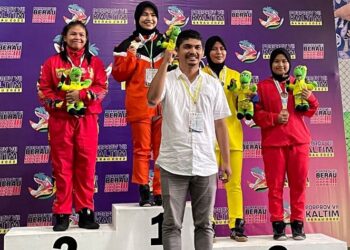 Bontang Tambah Dua Emas dan Tiga Perunggu dari Gulat Porprov Kaltim 2022