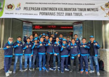 Kontingen Porwanas Dilepas, Kaltim Calonkan Diri jadi Tuan Rumah