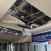 Plafon Lantai Dua Gedung Auditorium Tiga Dimensi Jebol dan Bocor