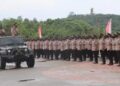 Kapolda Kaltim Lantik 438 Bintara Polri