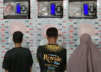 Sindikat Pengedar Sabu di Bontang Terbongkar, Satu Diantaranya Perempuan