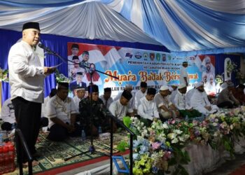 Muara Badak Sambut Ramadan dengan Bersalawat, Begini Pesan Bupati Kukar
